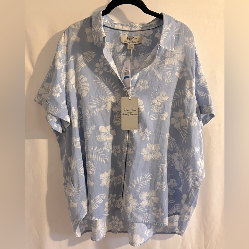 Disney Parks Tommy Bahama Button Up Shirt NWT Size XL